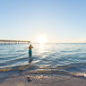 Sunset at 