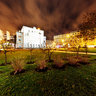 Christmas tree in National Opera Square in Riga