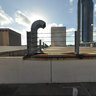 Top of a Galleria Parking lot