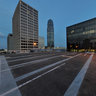 Galleria parking lot top