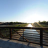 Bayou pedestrian bridge