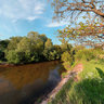 Satis river - near board of Mordovian natural reserve