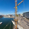 Frigate Shtandart - View from the mast