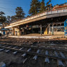 The Kalka Express at Shimla Station