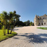 Le château des Ravalets - Ravalets castel - la cour