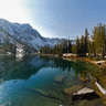 Mushroom Lake, Sawtooth National Wilderness, Idaho, USA