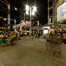 Myeong-dong area of Seoul at night