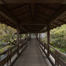 Roofed Corridor in Koko-en Garden in Himeji, Japan