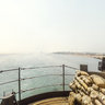 Suez Canal from the fantail of the USS Abraham Lincoln