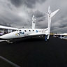 Farnborough Airshow - Virgin Galactic SpaceShipTwo