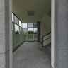 宜蘭高中懷山樓西側二到三樓樓梯平台 A platform between second and third floor at Moutain-Memorial Building in Yi-Lan Senior High