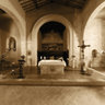 Querceto - Interno della chiesa