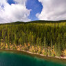 Above Bowman Lake in Glacier National Park, Montana
