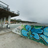 a pier between Lanjeron and Otrada beaches