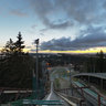 Atop of the Puijo ski jump tower in Kuopio