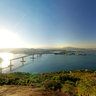 Final de tarde no Morro do Moreno em Vila Velha ES