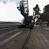 Port of Cork excavator
