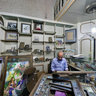 Miniaturist at Work in the Bazaar in Esfahan - Iran