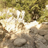 France Ardeche Salavas Rieussec Rocks