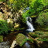 La Vaioaga Waterfall in the Beiului Valley, Romania