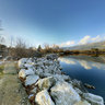 Calm waters in Lake Pamvotis