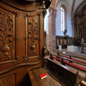 Bronnbach monastery in the choir stalls 2012