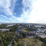 Skycam Aerial 360 panorama Stadion