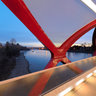 Peace Bridge at Dusk
