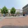Piazza della Scala between Galleria and Scala Theatre