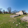 Castle ruins in Lihula