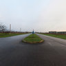 Entry into the village Bilorits'ke