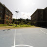 University of New Hampshire SERC basketball court
