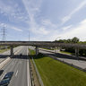 Echangeur entre l'autoroute 20 et le boulevard des Sources