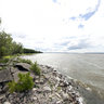 Vue du lac des Deux-Montagnes de l'Île Cadieux