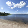 Plage Sandy à Hudson sur la rivière des Outaouais