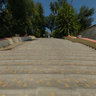 Staircase to the riverwalk. Rostov-on-Don