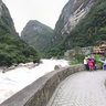 The Urubamba River in Aguas Calientes