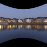Netherlands: The Maas River at Dusk, Maastricht