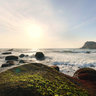 Khe Ga Lighthouse, the beach