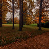 Park at castle Lany, Czech Republic