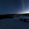 Northern Light appearing at 21:30