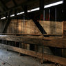 Interior of Pisgah Covered Bridge, NC