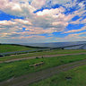 President's Bridge and the Volga river