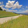 President's Bridge and the Volga river