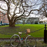 Library square of The Trinity College, Dublin