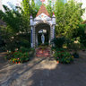 The cortile of Catholic church at Zhouzaisi Lane Wenzhou China