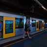 Circular Quay Railway Station, A Train Arrived , Sdyney